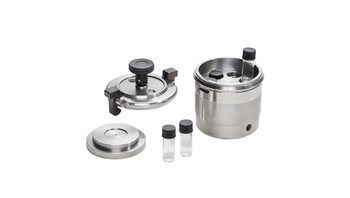 grinding bowl made of stainless steelding  with 6 sample glasses 1.5 ml volume grinding bowl made of stainless steelding  with 6 sample glasses 1.5 ml volume